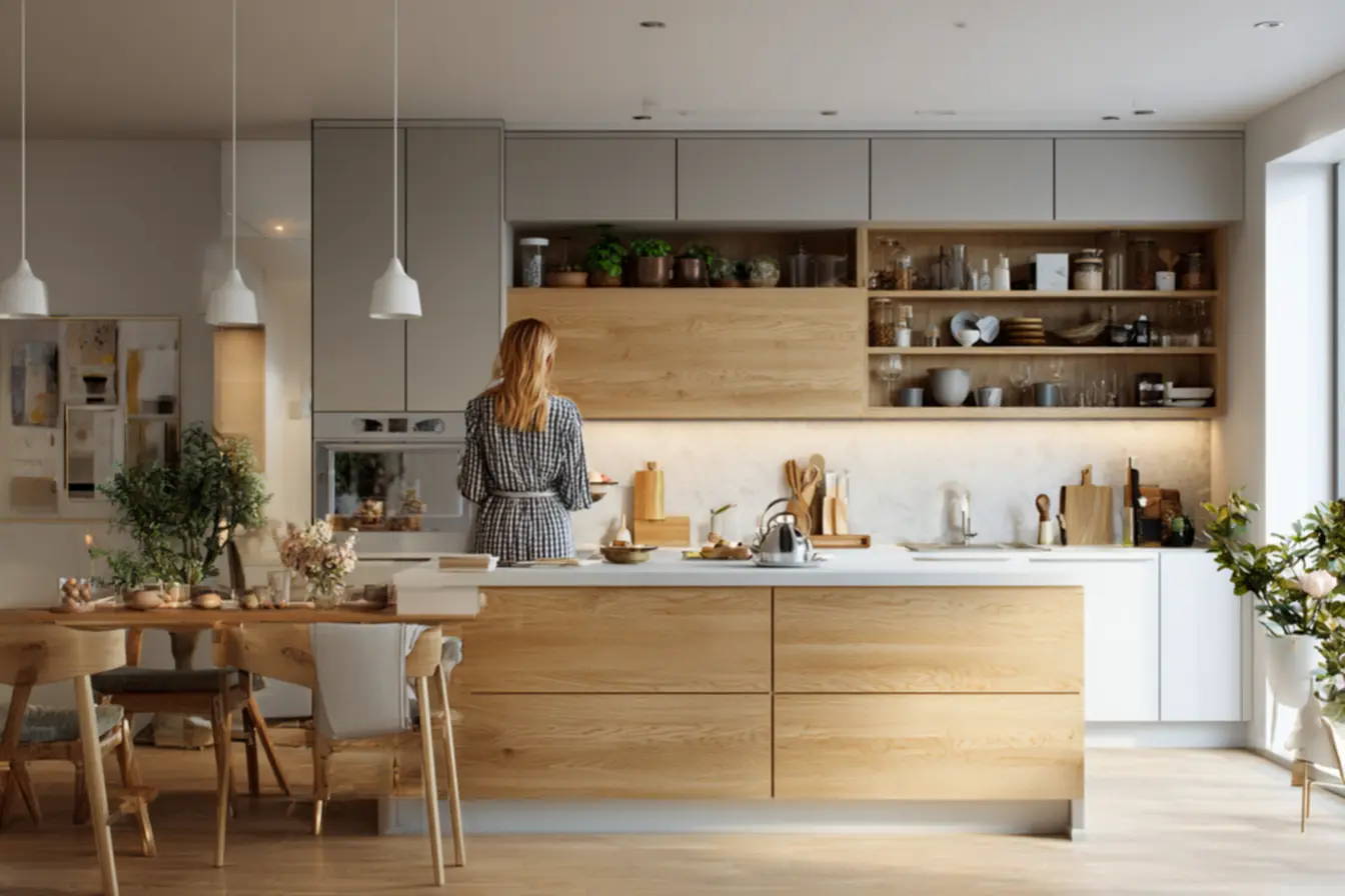 Soluções Inteligentes de Armário de Cozinha na Parede para Ampliar Seu Espaço