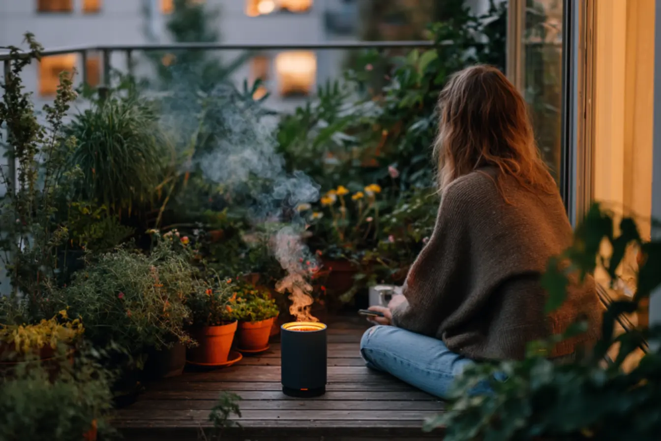 Borra de café como repelente natural de mosquitos em áreas externas