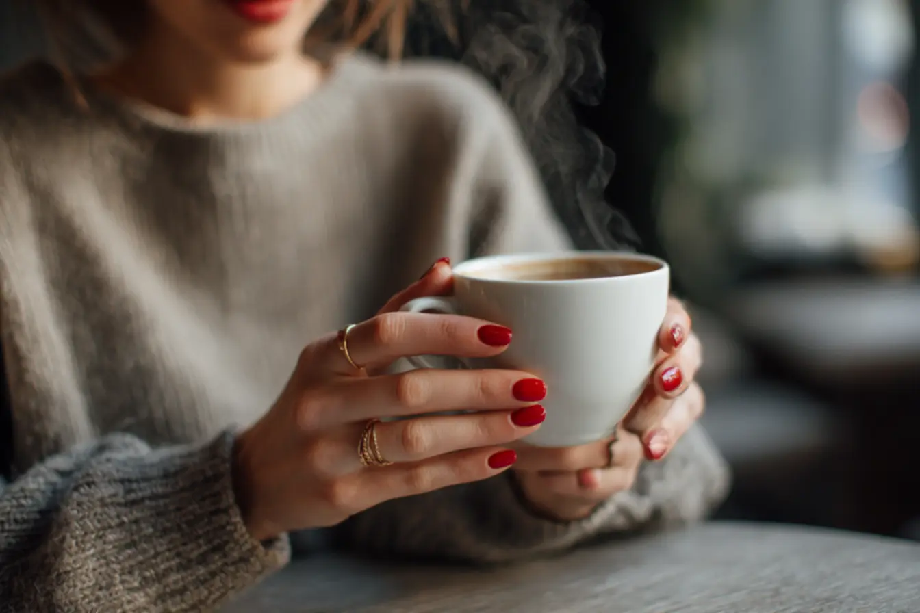 Unhas Curtas Vermelhas: 27 Inspirações para Todas as Ocasiões, do Trabalho à Festa