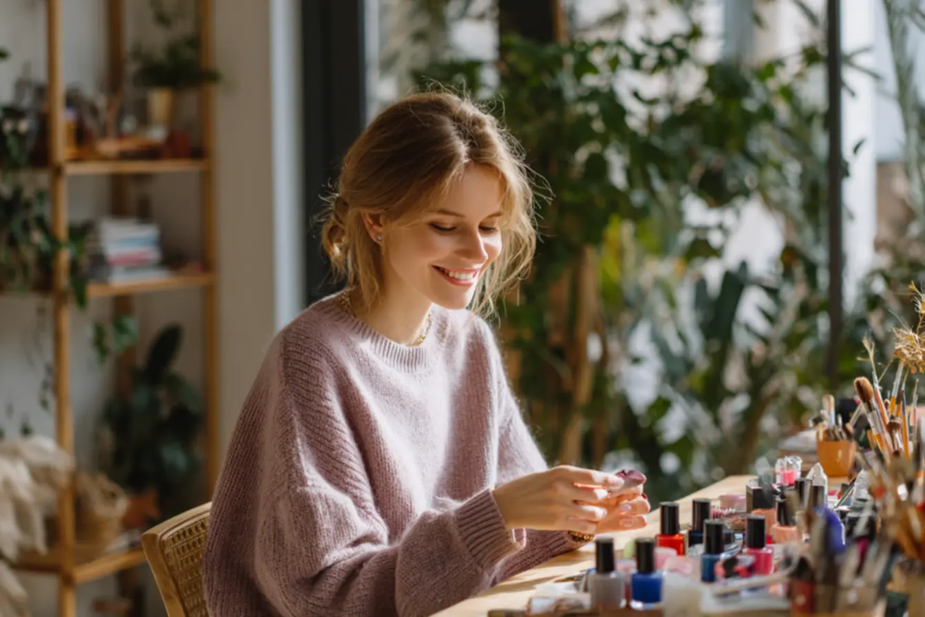 Passo a passo para fazer unhas decoradas com esmalte que duram mais de uma semana